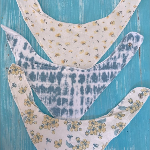 MODERN BABY 6 Pack Bandana Bibs - Picture 3 of 4